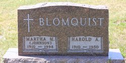 Harold A Blomquist 