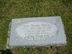 Vera Margaret <I>Turpin</I> Davis 