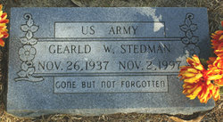 Gerald W Stedman 