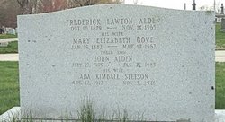 Mary Elizabeth <I>Grove</I> Alden 