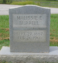Malissie E. <I>Kilby</I> Burrell 