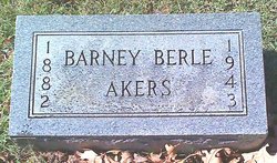 Barney Berle Akers 