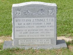 Rev Frank John Stangl 