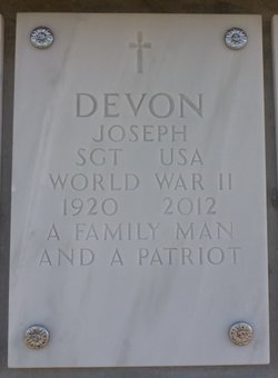 Sgt Joseph Devon 
