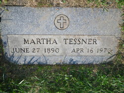 Martha <I>Kackert</I> Tessner 