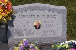 Louellen <I>Holt</I> Bliss 