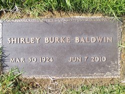 Shirley June <I>Burke</I> Baldwin 