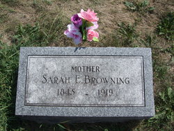 Sarah Elizabeth <I>Gividen</I> Browning 