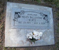 Helen G. <I>Lancaster</I> Ballentine Kurtz 