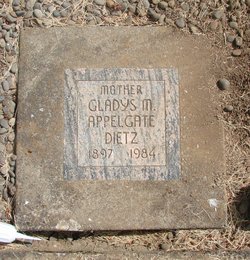 Gladys May <I>Hathaway</I> Appelgate-Dietz 
