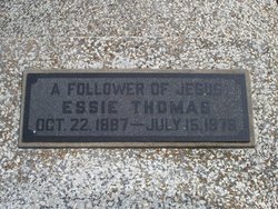 Essie Myrtle <I>Frye</I> Thomas 