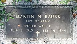 Pvt Martin N. Bauer 