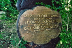 Marie Schweyer <I>Heinz</I> Schottenhammel 
