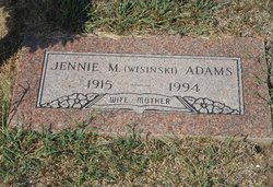 Jennie M.   Wisinski <I>Lago</I> Adams 