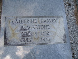Catherine <I>Harvey</I> Blackstone 