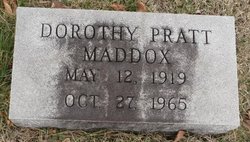 Dorothy <I>Platt</I> Maddox 