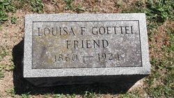 Louise F. <I>Goettel</I> Friend 