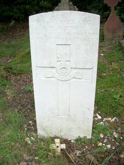 Lance Corporal Alfred Whitcombe Brown 