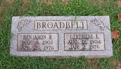Gertrude L Broadbelt 