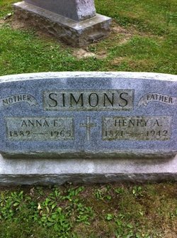 Anna E <I>Wolfe</I> Simons 