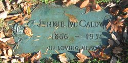 Jennie May <I>Cline</I> Caldwell 