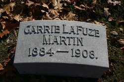 Carrie E. <I>Lafuze</I> Martin 