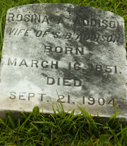 Rosina A <I>Threeton</I> Addison 