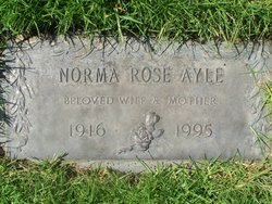 Norma <I>Taylor</I> Ayle 