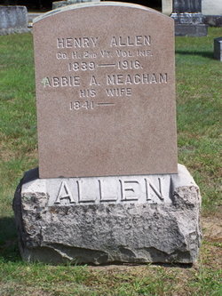 Abbie A. <I>Meacham</I> Allen 