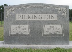 Willie Lee “Will” Pilkington 