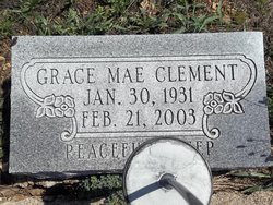 Grace Mae <I>Fetters</I> Clement 