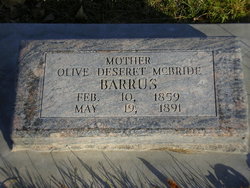 Olive Deseret <I>McBride</I> Barrus 