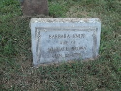 Barbara Anne <I>Knipp</I> Brown 