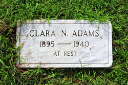 Clara <I>Nix</I> Adams 