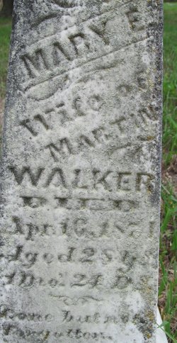 Mary E <I>Patten</I> Walker 