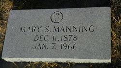 Mary Frances <I>Snyder</I> Manning 