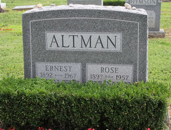 Rose <I>Baron</I> Altman 