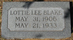 Lottie Lee Blake 