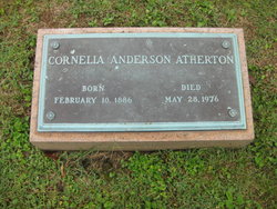 Cornelia Simrall <I>Anderson</I> Atherton 