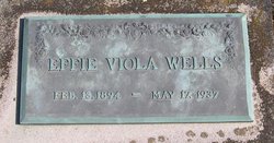 Effie Viola Wells 