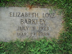 Elizabeth <I>Love</I> Barkley 