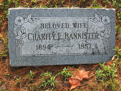 Charity Ethel <I>Wood</I> Bannister 