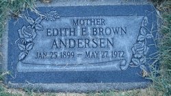 Edith Ellen <I>Brown</I> Andersen 