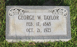 George Washington Taylor 