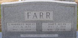 Susan Harriett <I>Wheat</I> Farr 