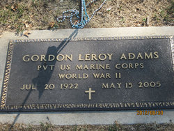 PVT Gordon Leroy Adams 