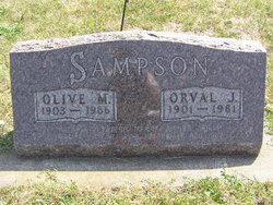 Olive Myrtle <I>Williams</I> Sampson 