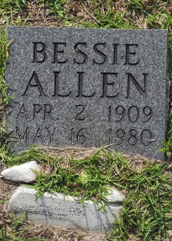 Bessie <I>Grainger</I> Allen 