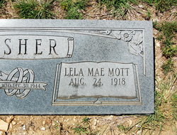 Lela Mae <I>Mott</I> Asher 
