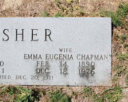 Emma Eugenia <I>Chapman</I> Asher 